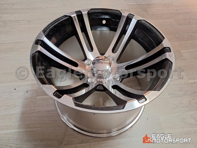 14" lichtmetaal velg achterzijde